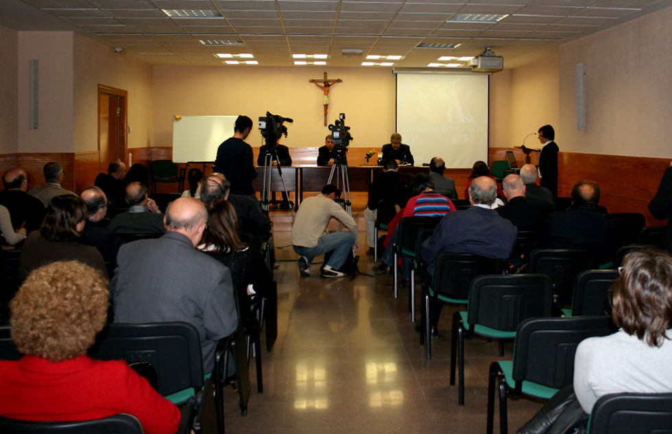 Presentation of the website of the Cathedral of Valencia to the media - 2007