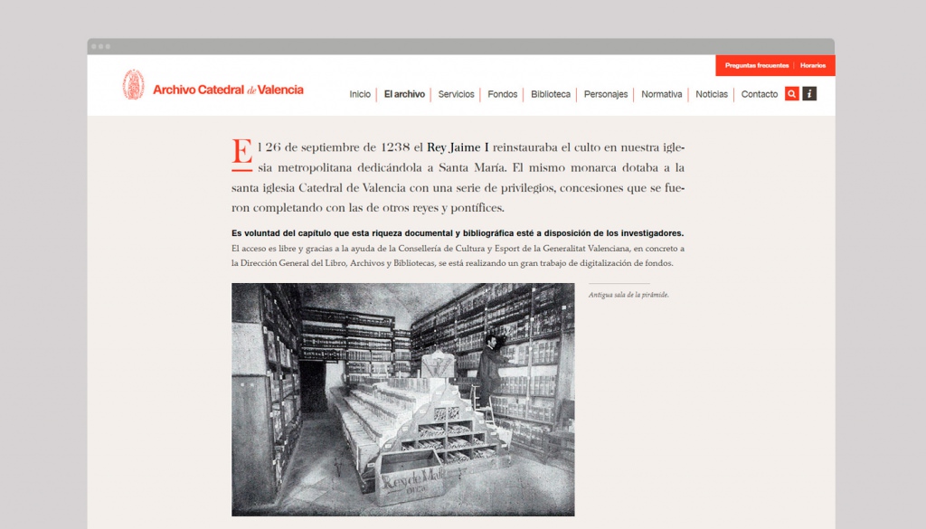 image of the website