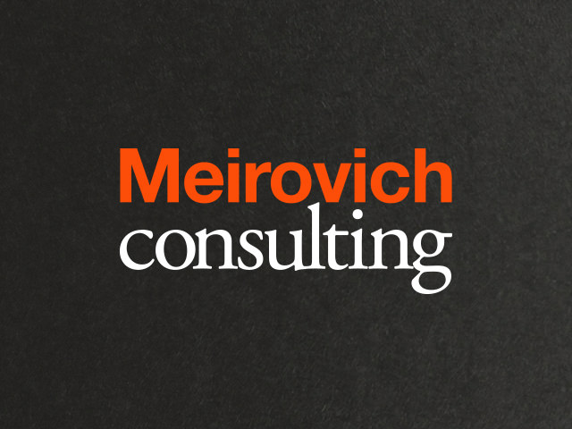 Meirovich Consulting – diseño de marca